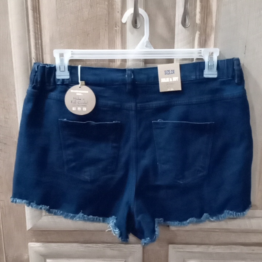 NWT Denim Blue Jean Shorts